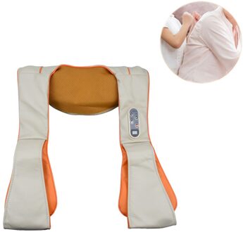 Thuis/Auto U Vorm Electric Shiatsu Nek Schouder Body Massager Multifunctionele Infrarood Kneden Therapie Schouder Massagem thump type