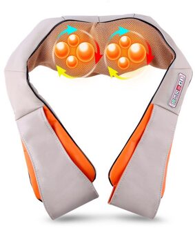 Thuis Auto U Vorm Elektrische Shiatsu Body Schouder Hals Massager Terug Infrarood 4D Kneden Massage Gezondheidszorg