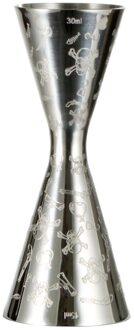 Thuis Bar Cocktail Jigger Barman Tool Drank Mengen Mixer Maatbeker 1oz-2oz
