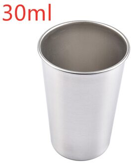 Thuis Bier Wijn Cup Koffie Tumbler Thee Melk Mokken 30/70/180/320Ml Rvs Metalen geschikt Voor Camping Picknick 30ml