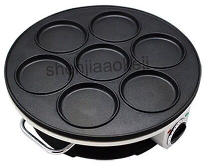 Thuis Crêpe Maker non-stick Pannenkoek Machine Multifunctionele Elektrische bakpan machine 7-gat pannenkoek machine Ontbijt Machine1pc UK