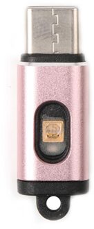 Thuis Draagbare Uv Led Desinfectie Lamp Uvc Sterilisatie Licht Multi Gebruik Mini Draagbare Reizen Mobiele Telefoon Usb Sterilisator roze