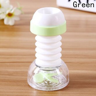 Thuis Extension Kraan Splash Douche Tap Water Filter Keuken Een Mondstuk Kraan Water Kids Kraan Extender groen