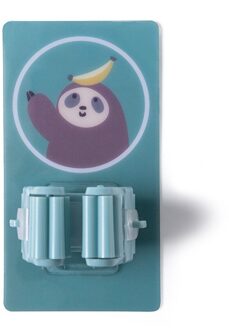 Thuis Gadget Mop Bezem Houder Paraplu Mop Up Haak Bezem Hanger Magazijnstelling Badkamer Organisator Keuken Accessoires Creatieve Item 1sloth