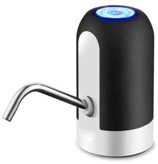 Thuis Gadgets Water Fles Pomp Mini Barreled Water Elektrische Pomp Usb Charge Automatische Draagbare zwart