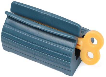 Thuis Handleiding Tandpasta Knijper Herbruikbare Plastic Rollende Buis Tandenborstelhouder Stand Badkamer Supply Gebitsreiniging Accessoires A-blauw