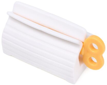 Thuis Handleiding Tandpasta Knijper Herbruikbare Plastic Rollende Buis Tandenborstelhouder Stand Badkamer Supply Gebitsreiniging Accessoires A-wit