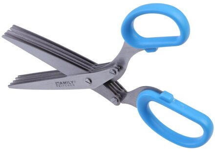 Thuis Herb Schaar Rvs 5-Layer Sharp Cut Scharen Multi-layer Papiersnippers Schaar Keuken Tool Knipt