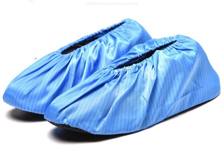 Thuis Herbruikbare Overschoenen Huishouden Outdoor Schoenen Protector Cover Antislip Voor Mannen Vrouwen Wasbaar Houden Vloer Tapijt Reinigen Blauw