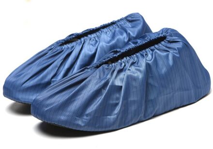 Thuis Herbruikbare Overschoenen Huishouden Outdoor Schoenen Protector Cover Antislip Voor Mannen Vrouwen Wasbaar Houden Vloer Tapijt Reinigen marine blauw