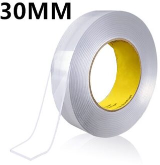 Thuis Herbruikbare Tape Dubbelzijdig Lijm Voor Gezicht Super Gadget Sterke Traceless Cinta Doble Cara Transparante Nano Lijm 30MM-5M