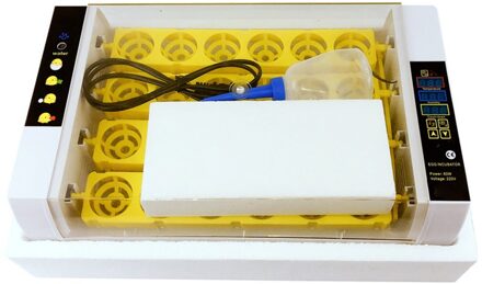 Thuis Incubator Met Led Verlichting 24 Ei Automatische Incubator Kip Eend Gans Vogel Hatcher Veeteelt US