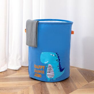 Thuis Inklapbare Opbergtas Kleding Katoen Deken Sprei Quilt Garderobe Grote Container Speelgoed Trekkoord Organizer Bag 20028 blauw