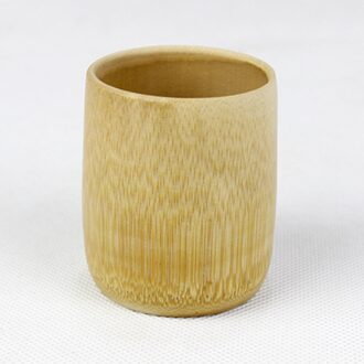 Thuis Japanse Stijl Natuurlijke Bamboe Thee Kopjes Water Cup Bamboe Ronde Thee Cupscups Groene Natuurlijke Pure Handgemaakte