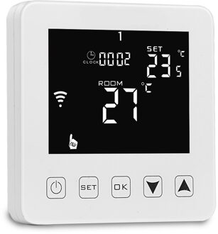 Thuis Kamer Vloerverwarming Tegel Verwarming Smartphone Wifi Thermostaat wit