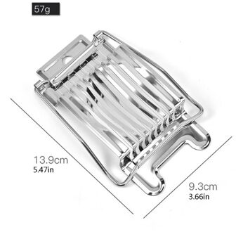 Thuis Keuken Egg Cutter Rvs Gekookt Ei Slicer Sectie Cutter Draad Ei Slicer Kitchen Tools