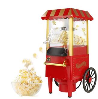 Thuis Kleine Elektrische Carnaval Popcorn Maker Air Popcorn Making Machine Diy Corn Popper Kinderen 220V Voor Kinderen hwc