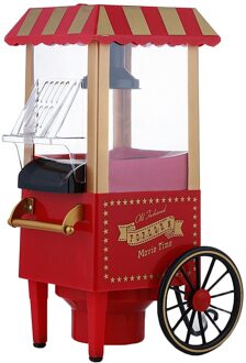 Thuis Kleine Elektrische Carnaval Popcorn Maker Retro Machine Voor Kids Eu Plug