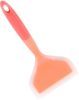 Thuis Koken Gebruiksvoorwerpen Siliconen Spatels Rundvlees Vlees Ei Keuken Schraper Breed Pizza Schop Non-stick Turners Voedsel Lifters oranje