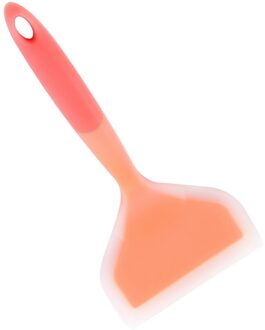 Thuis Koken Gebruiksvoorwerpen Siliconen Spatels Rundvlees Vlees Ei Keuken Schraper Breed Pizza Schop Non-stick Turners Voedsel Lifters Oranje