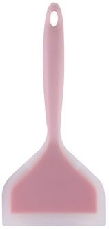 Thuis Koken Gebruiksvoorwerpen Siliconen Spatels Rundvlees Vlees Ei Keuken Schraper Breed Pizza Schop Non-stick Turners Voedsel Lifters stijl 2 roze