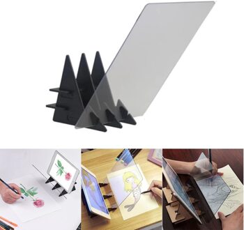 Thuis Kopie Spiegel Reflectie Tafel Optische Afbeelding Naar Schilderen Projectie Tracing Tekentafel Plotter Schets Spiegelende Plaat
