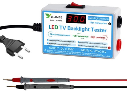 Thuis Lichten Reparatie Draagbare Detecteren Lcd Digitale Display Led Tv Backlight Tester Strips Hoge Helderheid Multipurpose Lamp Kraal eu stekker