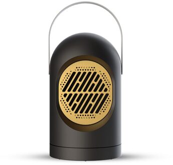 Thuis Mini Elektrische Kachel Warm Winter Low Power Draagbare Badkamer Snelle Verwarming Ventilator Kachel Laag Geluidsniveau Air Fan Ideaal zwart