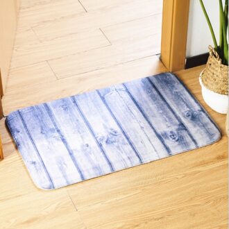 Thuis Minimalistische Patroon Badkamer antislip Mat 50*80CM Afdrukken Deur Mat Keuken Erker Wateropname non-slip Mat