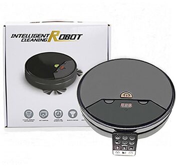 Thuis Multifunctionele Usb Met Afstandsbediening Water Tank Intelligente Vegen Robot Drie In Een Drie Versnelling Aanpassing zwart