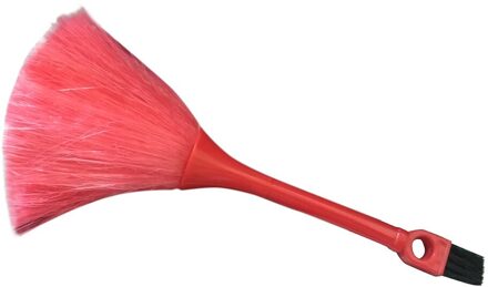 Thuis Multifunctionele Venster Slot Borstel Met Stoffer Screen Toetsenbord Lade Kast Hoek Kloof Stofverwijdering Borstel Rood