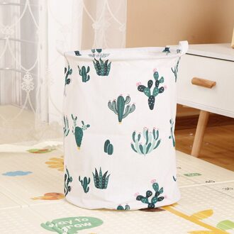 Thuis Opbergmanden Wasmand Slaapkamer Garderobe Kleding Organisator Mand Opslag Emmer Opvouwbare Henneptouw Draagbare 35x45cm 3