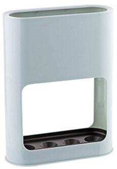 Thuis Ovale Paraplubak Rek Paraplu Aftappen Kan Houder 4 Stuks Paraplu licht blauw