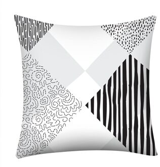 Thuis Подушки Декоративные Afdrukken Kussensloop Polyester Sofa Auto Kussenhoes Slapen Beddengoed Kussensloop