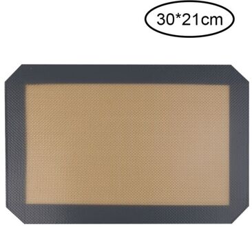 Thuis Siliconen Anti-aanbaklaag Bakken Mat Cookie Pad Rolling Deeg Mat Hittebestendig Herbruikbare Keuken Koken Accessoires H1