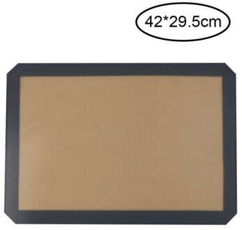 Thuis Siliconen Anti-aanbaklaag Bakken Mat Cookie Pad Rolling Deeg Mat Hittebestendig Herbruikbare Keuken Koken Accessoires H2