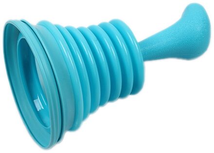 Thuis Sink Afvoer Pijplijn Baggerschip Cup Zuiger Gootsteen Schoonmakers Zuig Wc Borstel Zuignappen Toilet Plunger Pijp-Cleaner blauw
