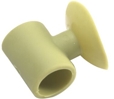 Thuis Slaapkamer Duurzaam Hotel Rubber Zuignap Effen Elastische Ruisonderdrukking Installeren Deurklink Bumper pea groen