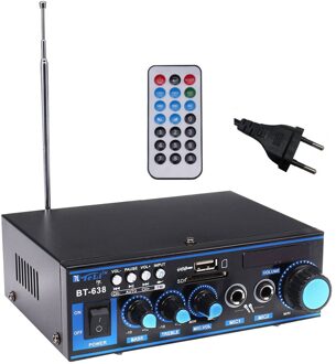 Thuis Usb Audio Auto Ingebouwde Fm Bluetooth Digitale Radio Met Afstandsbediening Stereo Hifi Muziek Eindversterker