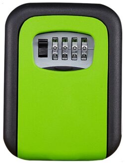 Thuis Wachtwoord Sleutel Doos Mechanische Wachtwoord Sleutel Doos Muur Gemonteerde Huishoudster Metalen Sleutel Doos Muur Gemonteerde Key Box