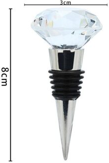 Thuis Wijn Collectie Rode Wijn Flessenstop Crystal Glas Vacuüm Seal Wijn Stopper Bar Bar Gereedschap