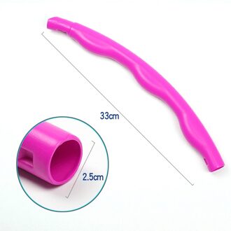 Thuis Workout Sport Hoepel Cirkel Afslanken Massage Hoepel Oefening Afslanken Dunne Taille Hoop Voor Volwassen Vrouwen Gym Workout Apparatuur Rood