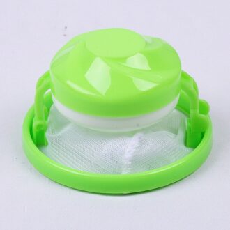 Thuis Zwevende Pluisjes Haar Catcher Mesh Pouch Wasmachine Wasserij Filter Bag Badkamer Accessoires Drijvende Huisdier Bont Catcher groen