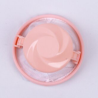 Thuis Zwevende Pluisjes Haar Catcher Mesh Pouch Wasmachine Wasserij Filter Bag Badkamer Accessoires Drijvende Huisdier Bont Catcher roze