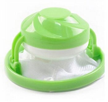 Thuis Zwevende Pluisjes Haar Catcher Mesh Pouch Waszak Catcher Machine Drijvende Machine Filter Vuil Wasgoed Vangst Haar Wassen groen
