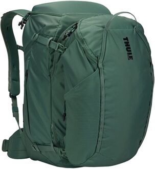 Thule Landmark Travel Pack 60L hazy green backpack Groen - H 55 x B 45 x D 33 cm