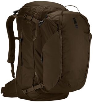 Thule Landmark Travel Pack 70L deep khaki backpack Groen - H 63 x B 49 x D 33 cm