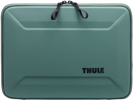 Thule Laptophoes Thule Gauntlet 5 MacBook Sleeve 14" hazy green Groen - H 25.5 x B 33 x D 3 cm