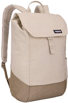 Thule Lithos Backpack 16L pelican gray/faded khaki backpack Groen - H 42 x B 28 x D 20