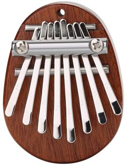 Thumb Piano 8-Tone Kalimba Duim Piano Kalimba Plaat Mini Kalimba Duim Piano Vinger Piano vorm drop